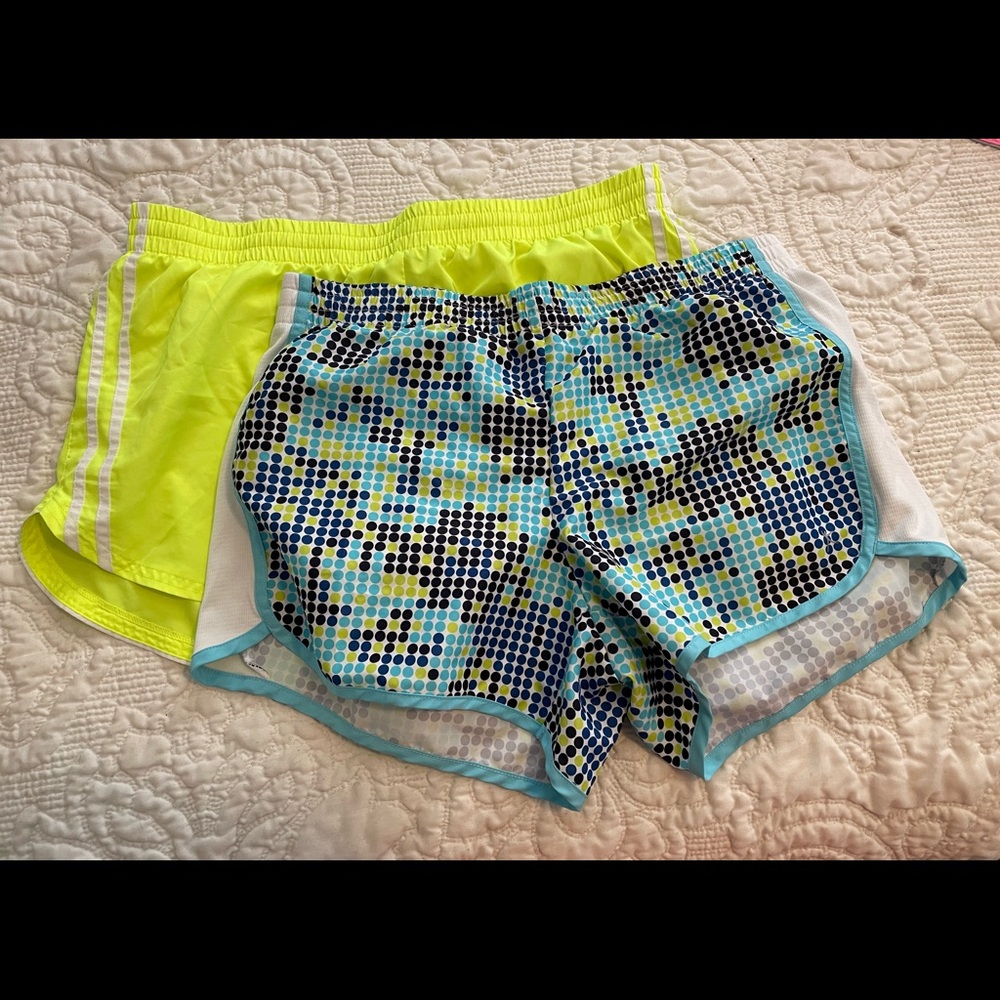 LG lot of 2 Danskin Lined Shorts
